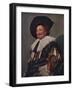 'The Laughing Cavalier', 1624-Frans Hals-Framed Giclee Print