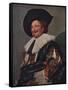 'The Laughing Cavalier', 1624-Frans Hals-Framed Stretched Canvas