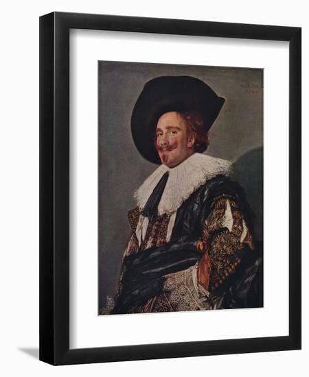 'The Laughing Cavalier', 1624-Frans Hals-Framed Giclee Print