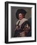 'The Laughing Cavalier', 1624-Frans Hals-Framed Giclee Print