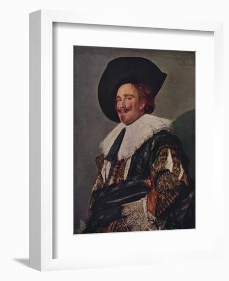 'The Laughing Cavalier', 1624-Frans Hals-Framed Giclee Print