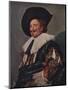 'The Laughing Cavalier', 1624-Frans Hals-Mounted Giclee Print