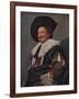 'The Laughing Cavalier', 1624-Frans Hals-Framed Giclee Print