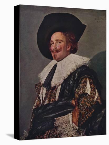 'The Laughing Cavalier', 1624-Frans Hals-Stretched Canvas