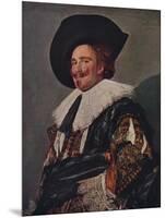 'The Laughing Cavalier', 1624-Frans Hals-Mounted Premium Giclee Print