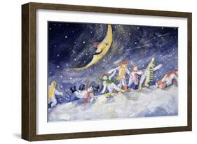 The Laughing Moon-David Cooke-Framed Giclee Print