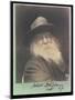 'The Laughing Philosopher', a Portrait of Walt Whitman (1819-91) September 1887-George C. Cox-Mounted Photographic Print