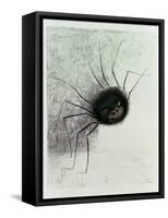 The Laughing Spider, C.1881-Odilon Redon-Framed Stretched Canvas