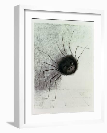 The Laughing Spider, C.1881-Odilon Redon-Framed Giclee Print