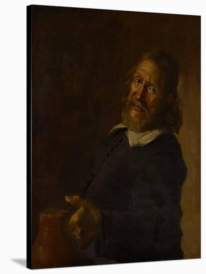 The Laughing Toper, 18th Century-Frans Hals-Stretched Canvas