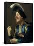 The Laughing Violinist, 1624-Gerrit van Honthorst-Framed Stretched Canvas