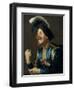 The Laughing Violinist, 1624-Gerrit van Honthorst-Framed Giclee Print