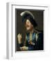 The Laughing Violinist, 1624-Gerrit van Honthorst-Framed Giclee Print