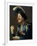 The Laughing Violinist, 1624-Gerrit van Honthorst-Framed Giclee Print