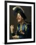 The Laughing Violinist, 1624-Gerrit van Honthorst-Framed Giclee Print