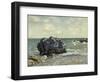 The Laugland Bay, Rock, 1897-Alfred Sisley-Framed Giclee Print