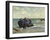 The Laugland Bay, Rock, 1897-Alfred Sisley-Framed Giclee Print