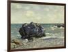 The Laugland Bay, Rock, 1897-Alfred Sisley-Framed Giclee Print