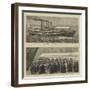 The Launch of the Czar's New Yacht Livadia-null-Framed Giclee Print