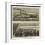 The Launch of the Czar's New Yacht Livadia-null-Framed Giclee Print