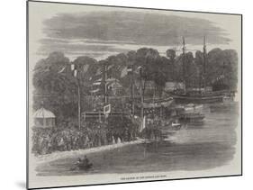 The Launch of the Ipswich Life-Boat-null-Mounted Giclee Print