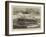 The Launch of the Italian Ironclad Italia-William Lionel Wyllie-Framed Giclee Print