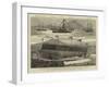 The Launch of the Italian Ironclad Italia-William Lionel Wyllie-Framed Giclee Print