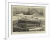 The Launch of the Italian Ironclad Italia-William Lionel Wyllie-Framed Giclee Print