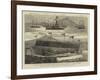 The Launch of the Italian Ironclad Italia-William Lionel Wyllie-Framed Giclee Print