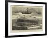 The Launch of the Italian Ironclad Italia-William Lionel Wyllie-Framed Giclee Print