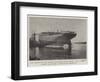 The Launch of the Largest Passenger-Vessel Afloat-null-Framed Giclee Print