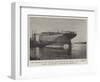 The Launch of the Largest Passenger-Vessel Afloat-null-Framed Giclee Print