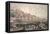 The Launch of the Steamship 'The Great Britain' in the Presence of H.R.H. Prince Albert-English School-Framed Stretched Canvas