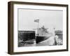 The Launch, Str. Conemaugh, Wyandotte, Mich.-null-Framed Photo