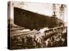 The Launching of the Armoured Cruiser 'Hindenburg'-null-Stretched Canvas