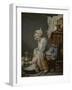 The Laundress, 1761-Jean-Baptiste Greuze-Framed Art Print