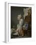 The Laundress, 1761-Jean Baptiste Greuze-Framed Giclee Print