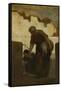 The Laundress, Ca 1863-Honoré Daumier-Framed Stretched Canvas