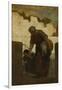 The Laundress, Ca 1863-Honoré Daumier-Framed Giclee Print