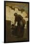 The Laundress, Ca 1863-Honoré Daumier-Framed Giclee Print