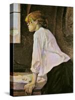 The Laundress (La Blanchisseuse)-Henri de Toulouse-Lautrec-Stretched Canvas