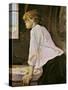 The Laundress (La Blanchisseuse)-Henri de Toulouse-Lautrec-Stretched Canvas