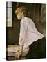 The Laundress (La Blanchisseuse)-Henri de Toulouse-Lautrec-Stretched Canvas