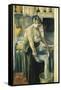 The Laundress; La Blanchisseuse-Maximilien Luce-Framed Stretched Canvas