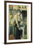 The Laundress; La Blanchisseuse-Maximilien Luce-Framed Giclee Print