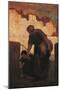 The Laundress-Honoré Daumier-Mounted Giclee Print