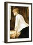 The Laundress-Henri de Toulouse-Lautrec-Framed Art Print