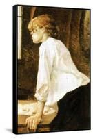 The Laundress-Henri de Toulouse-Lautrec-Framed Stretched Canvas