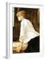 The Laundress-Henri de Toulouse-Lautrec-Framed Art Print