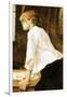 The Laundress-Henri de Toulouse-Lautrec-Framed Art Print